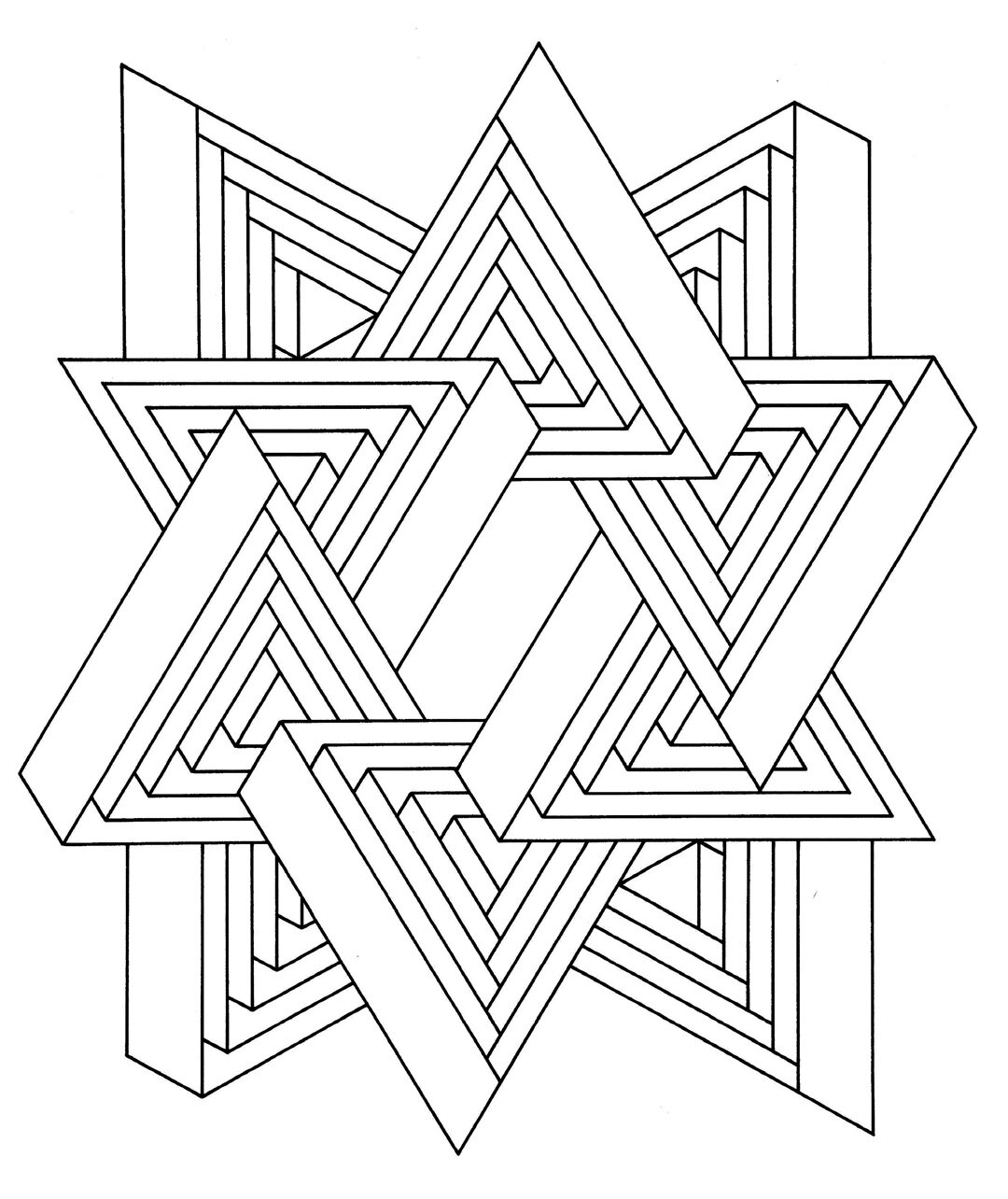 Op art coloring pages â the art room