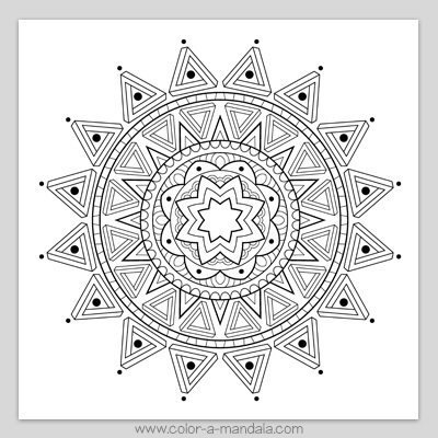 Free op art coloring pages