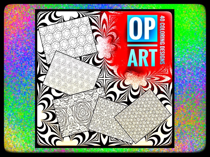 Art op art colouring activities teaching resources