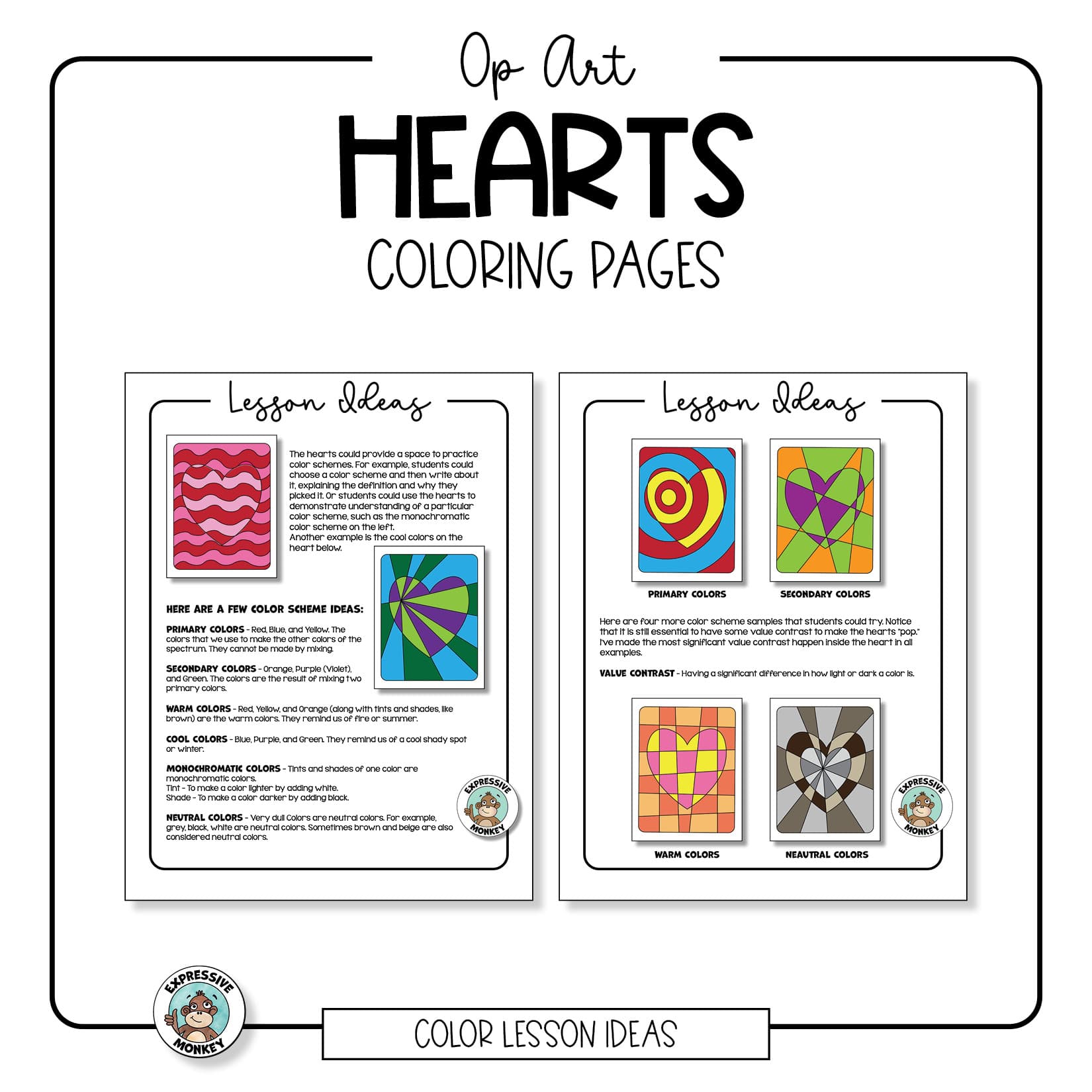 Valentines day heart coloring pages