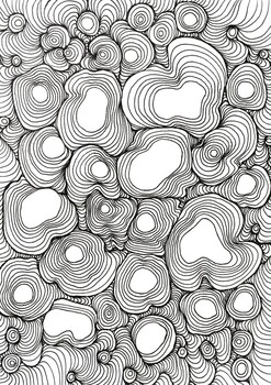 Op art coloring sheet by davincis workshop tpt