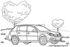 Opel coloring pages ideas opel coloring pages coloring pages for kids