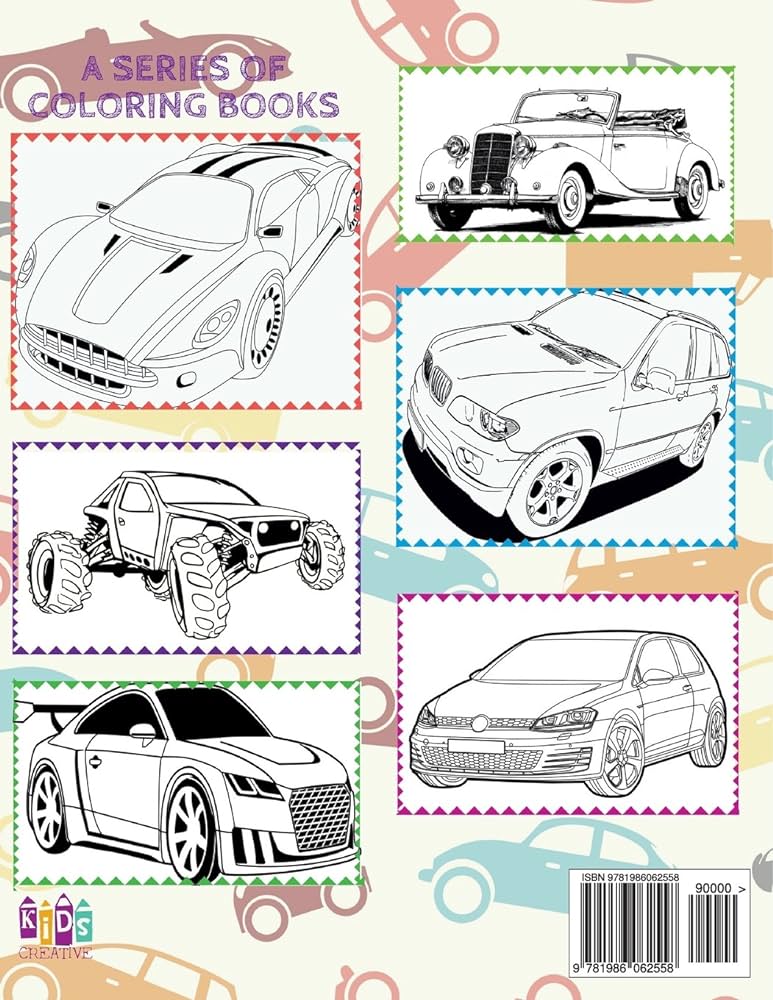 Automobili opel libro da colorare â cars opel coloring book coloring book kinder â coloring book enfants coloring book large pictures auto libro da colorare automobili â books