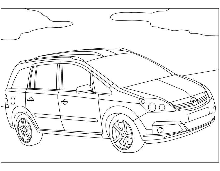 Opel coloring pages ð to print and color