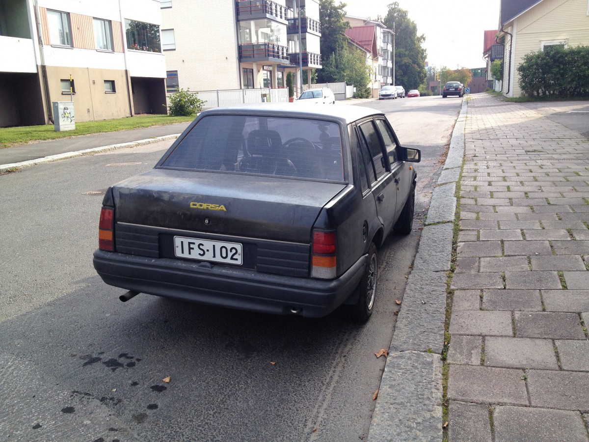 Cohort outtake opel corsa sedan