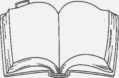 Open book coloring page free coloring pages cliparts