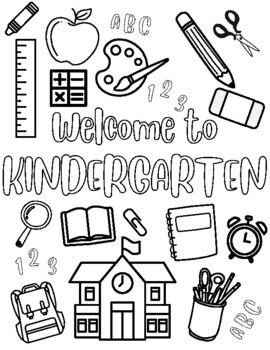 Open house coloring sheet tpt