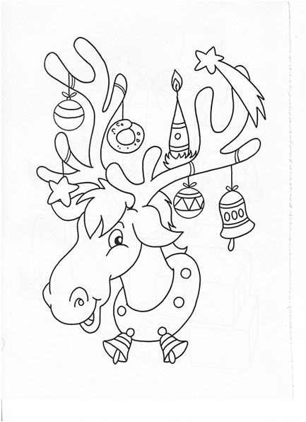 Christmas colouring pages free to print and colour