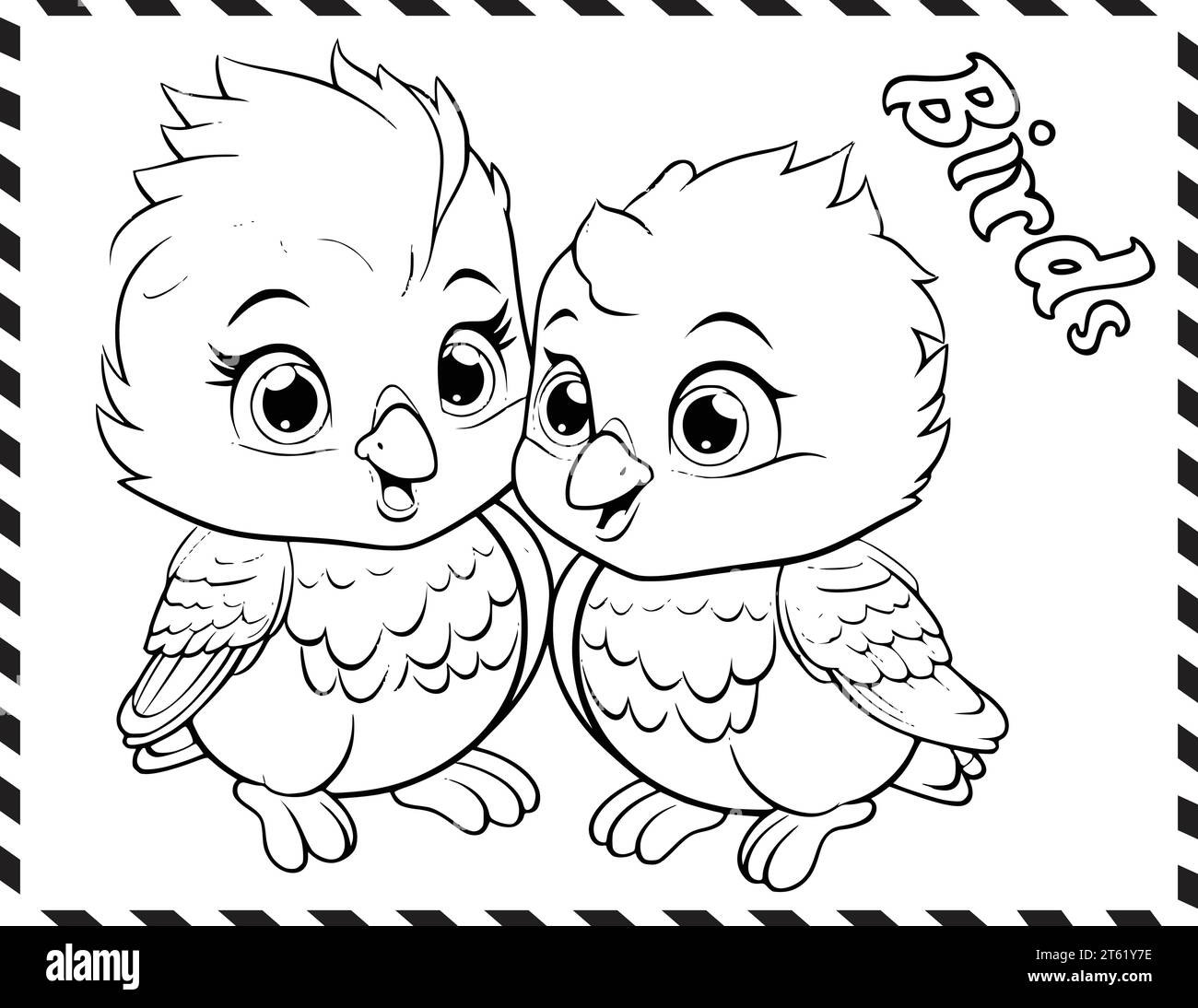 Opila bird coloring page hi