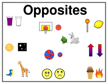 Opposite flash cards by terrific teaching tools barbara tpt