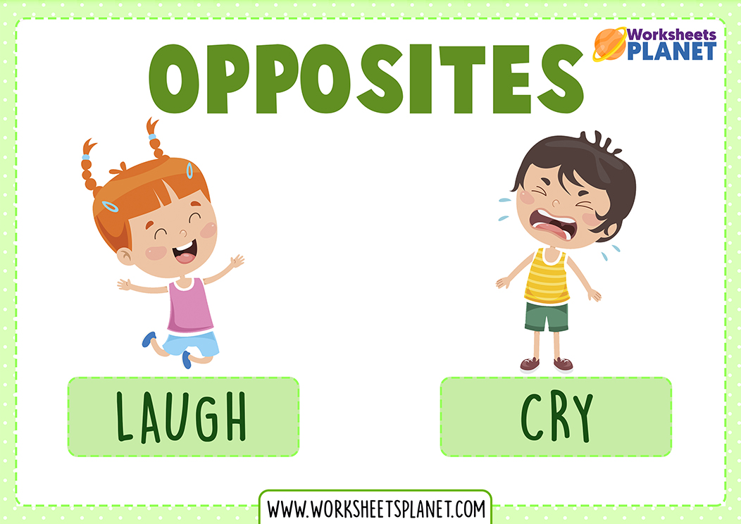 Opposite words in english flashcards esl teachers