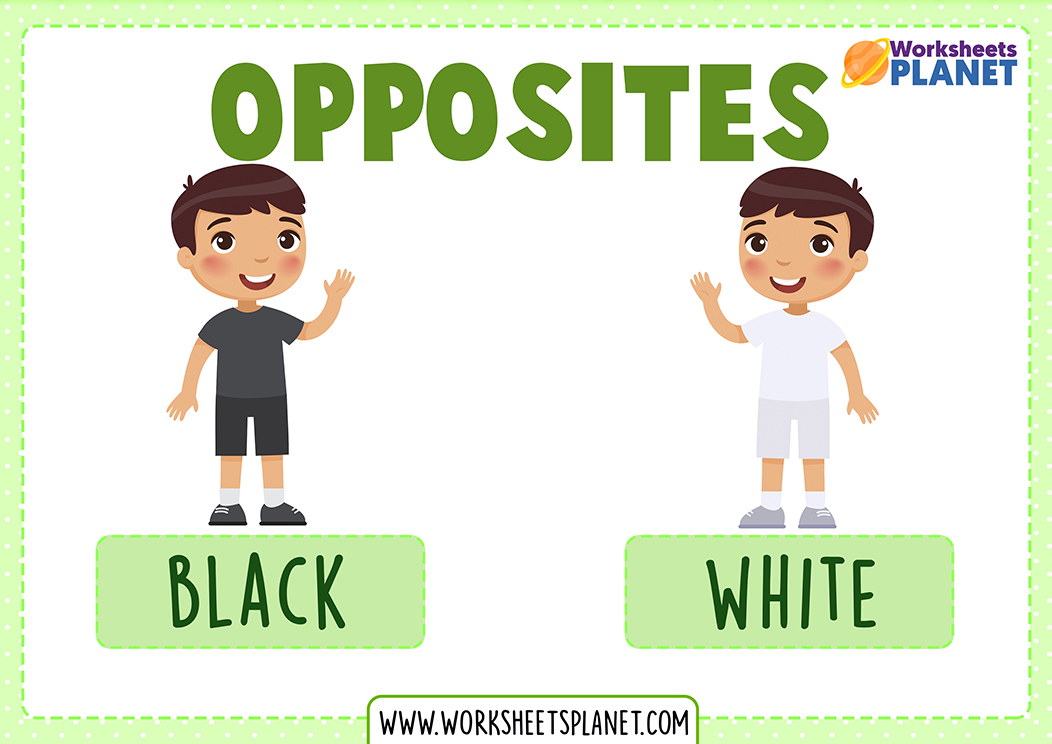 Opposite words in english flashcards esl teachers