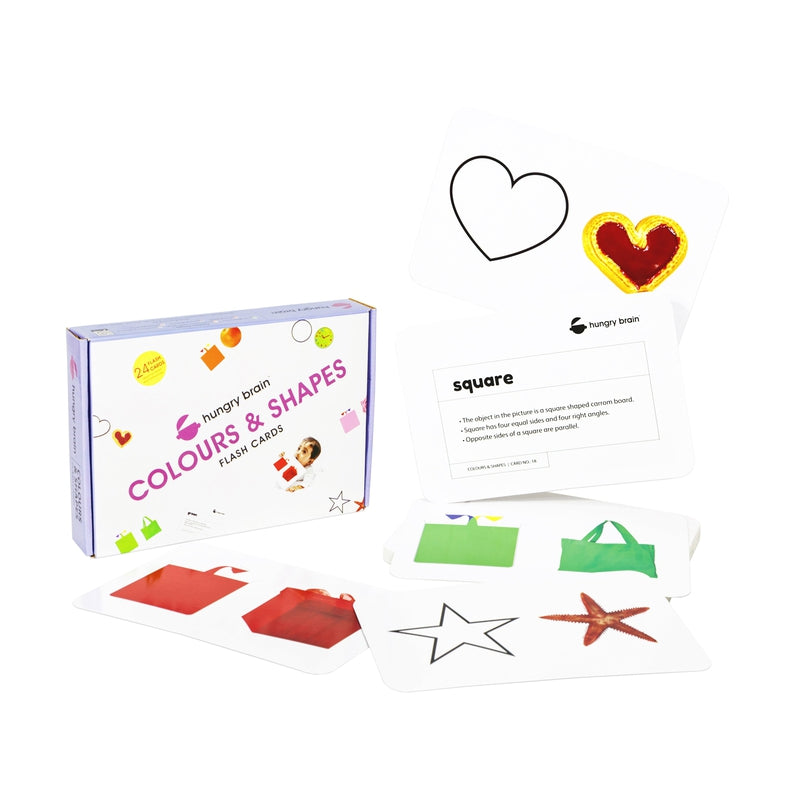 Buy educational color shapes flash cards for kids early learng on onle dia