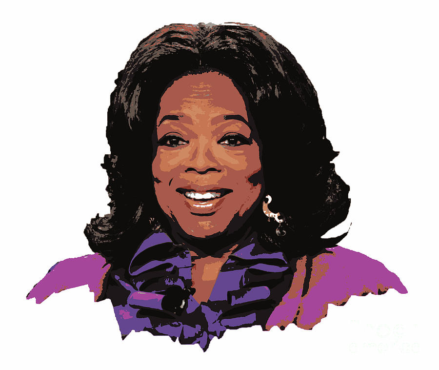 Oprah winfrey painting by pd