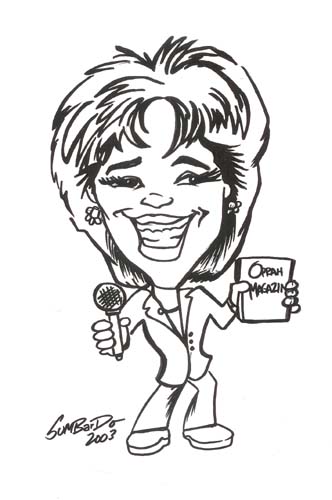 Oprah winfrey â caricatures â about faces entertainment