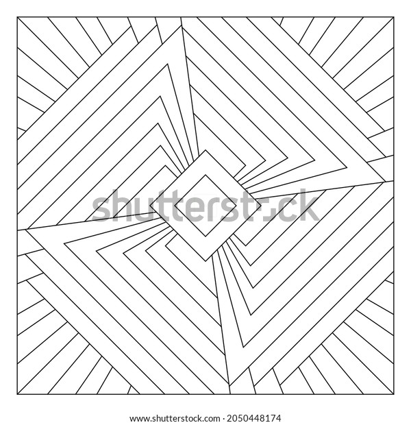 Easy coloring pages seniors adults tile stock vector royalty free