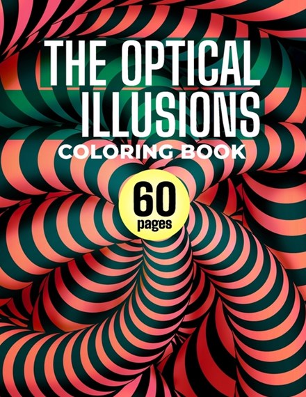 The optical illusions coloring book by ch benloway