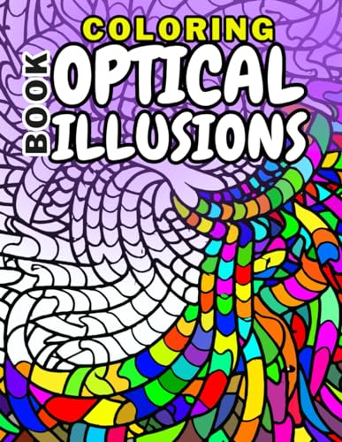 Optical illusions coloring book trippy coloring pages for teens and adults intricate trippy psychedelic geometric and d illusion patterns coloring book stress relief coloring book by matteo gemes