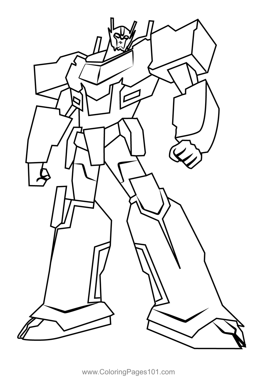 Optimus prime from transformers coloring page transformers coloring pages optimus prime optimus prime art