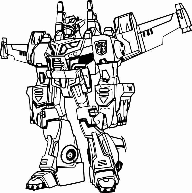 Optimus prime coloring pages