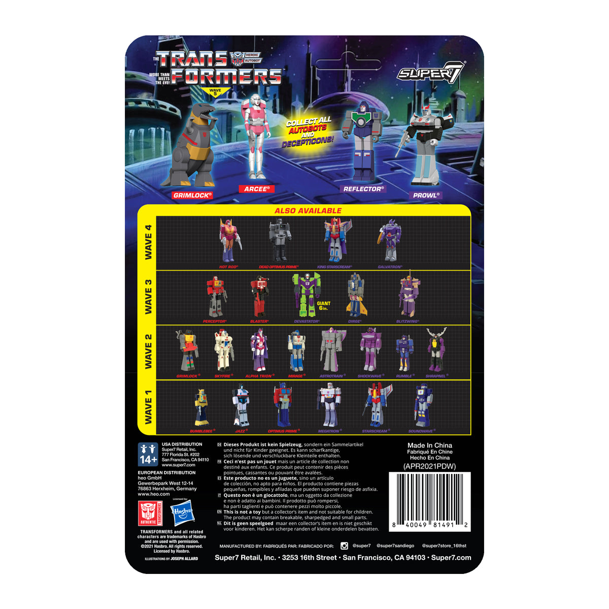 Transformers reaction figure