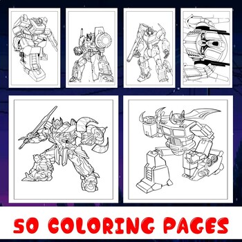 Printable optimus prime coloring sheets a creative journey into transformers