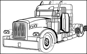 Free coloring pages of optimus prime