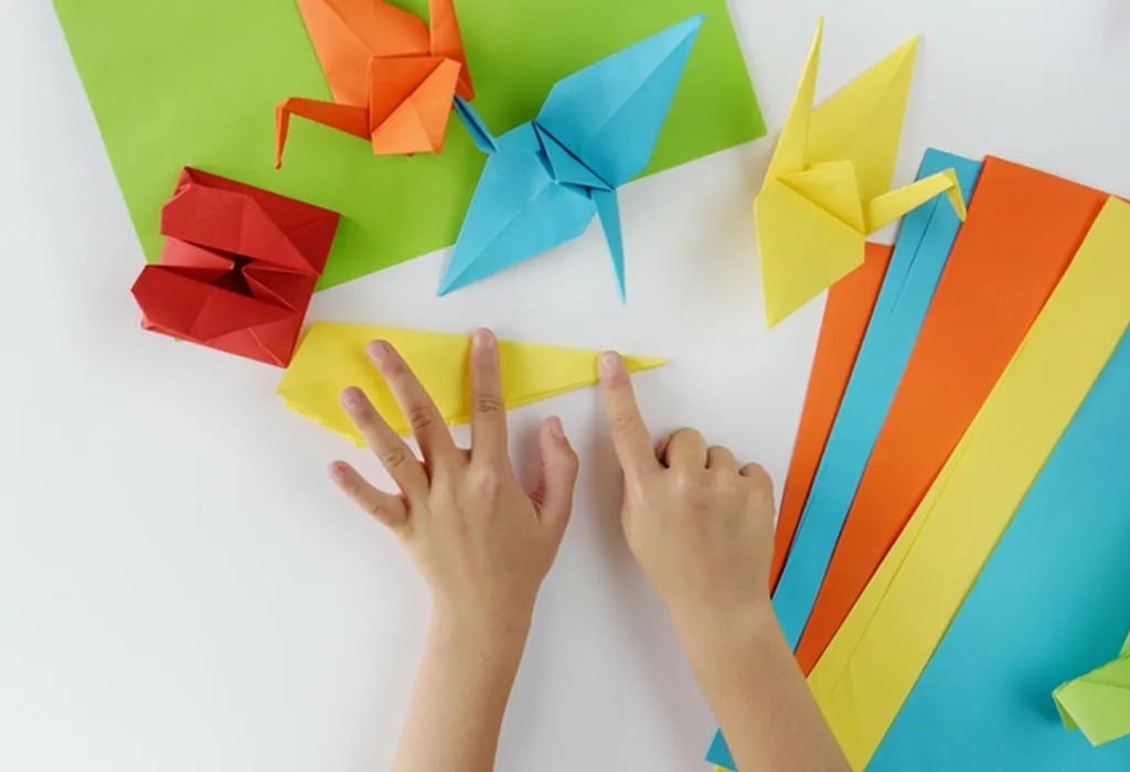 Simple easy origami craft ideas for children