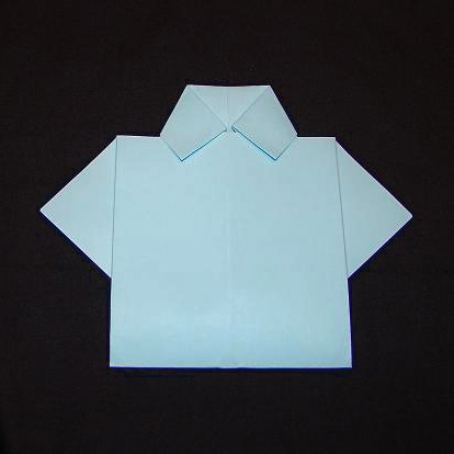 Origami shirt free easy origami instructions origami resource center