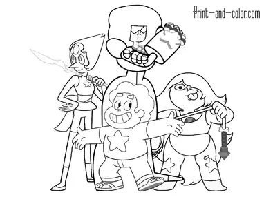 Top best steven universe coloring pages roundup