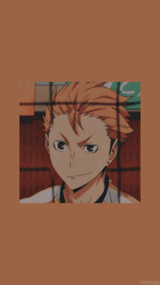 Haikyuu haikyuuedit aestheticwallpaper orange terushima anime aesthetic wallpapers anime orange haikyuu wallpaper cute anime wallpaper