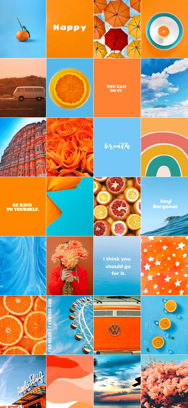 Download Free 100 + orange collage wallpaper