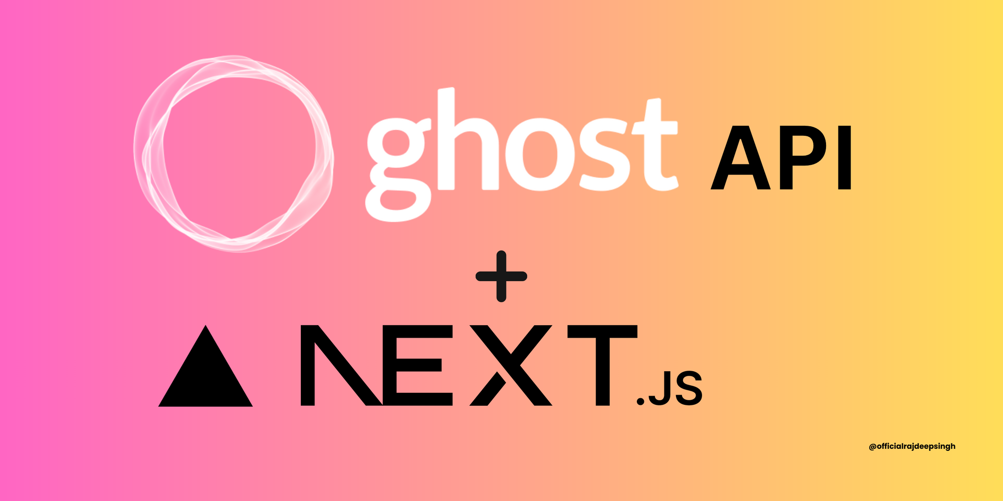 How to build a blog with the ghost api and nextjs