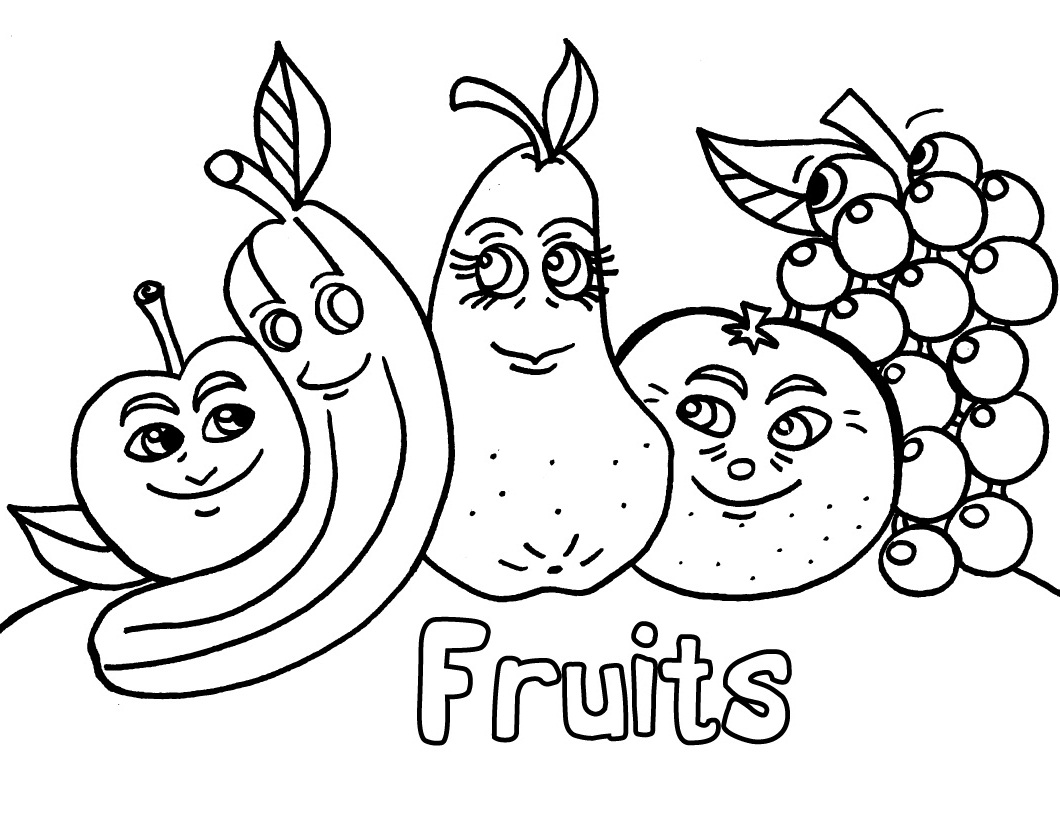 Oranges coloring pages