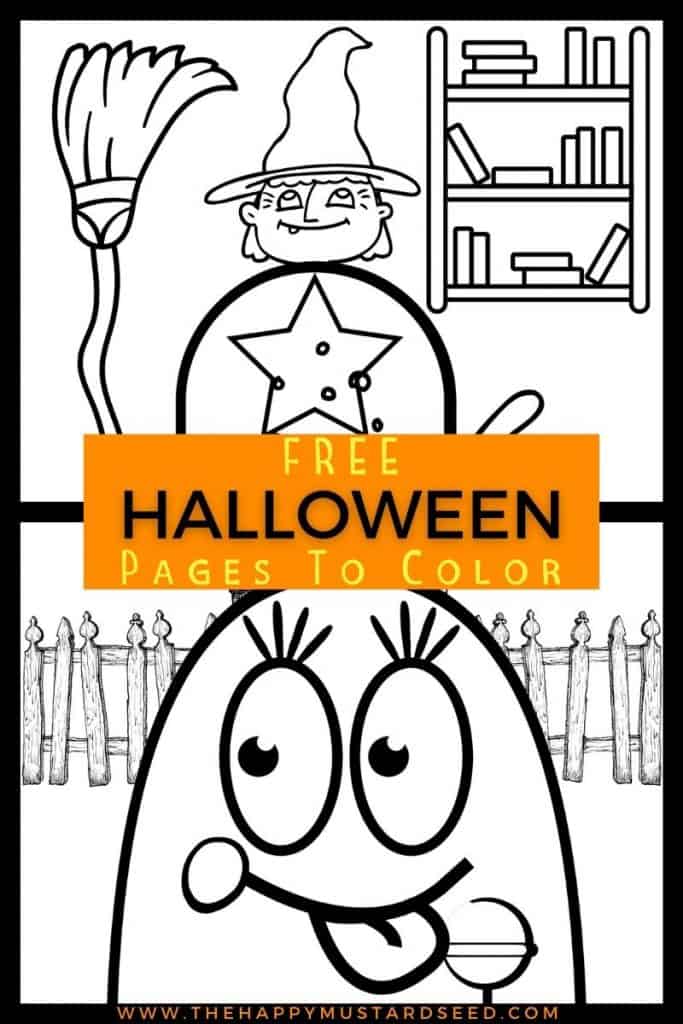 Halloween printable coloring pages