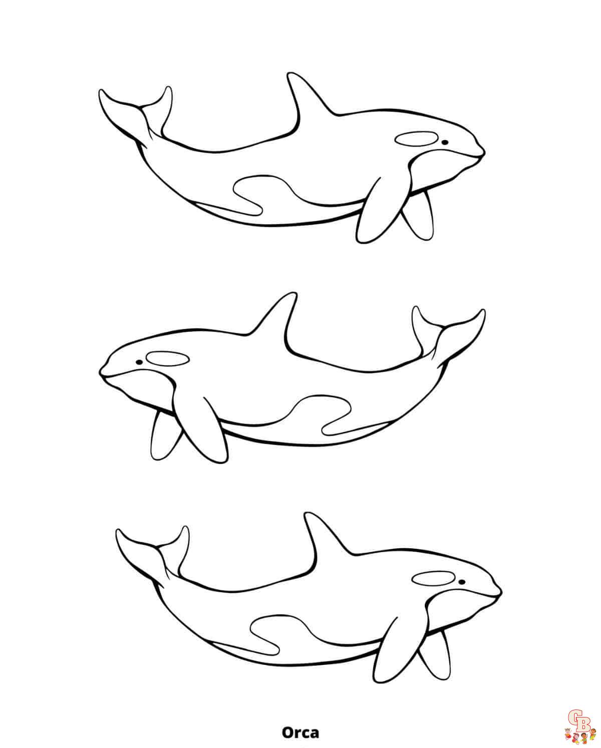Explore the beauty of the ocean with orca coloring pages