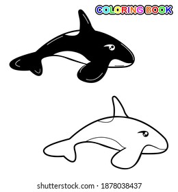 Killer whale coloring photos images and pictures