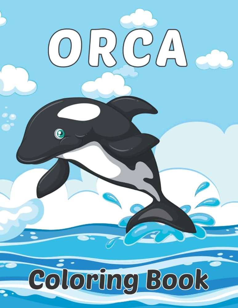 Or coloring book killer whale coloring pages for kids ages