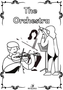 Instrument coloring pages