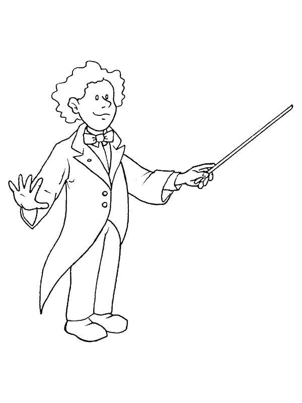 Online coloring pages coloring page head of music orchestra musical instments download print coloring page