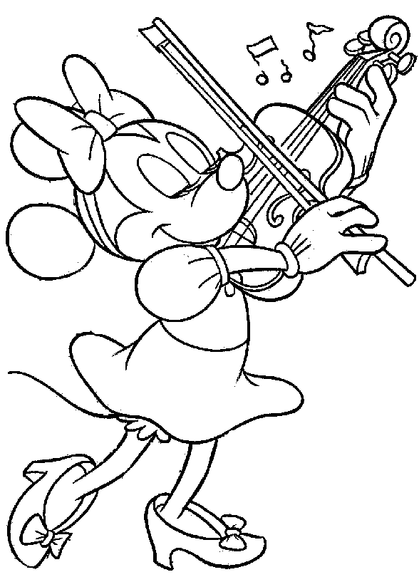 Orchestra coloring pages