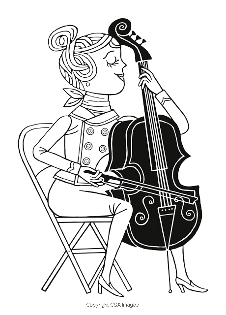 Orchestra illustrations unique modern and vintage style stock illustrations for licensing csa images