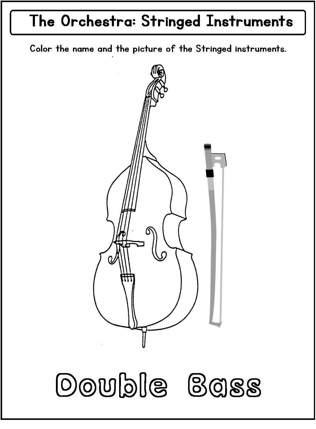 Instruments of the orchestra notebooking pages raising teaching little saints