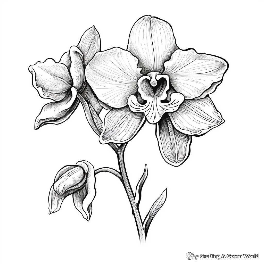 Black white flowers coloring pages