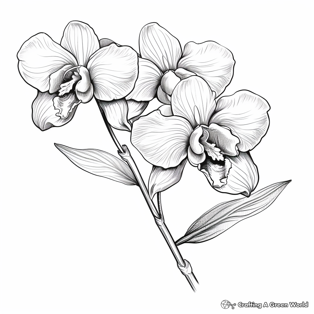 Black white flowers coloring pages