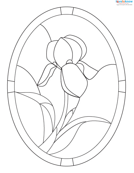 Free stained glass patterns