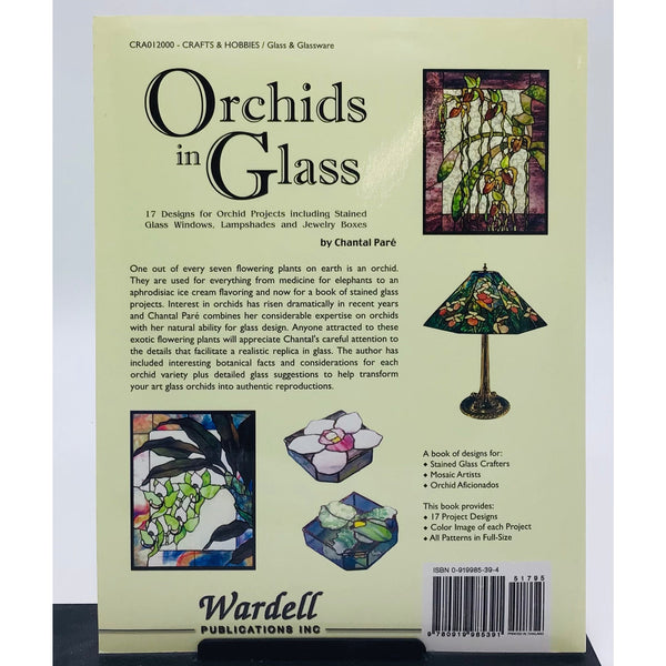 Orchids in glass patterns book â stained glass stuff