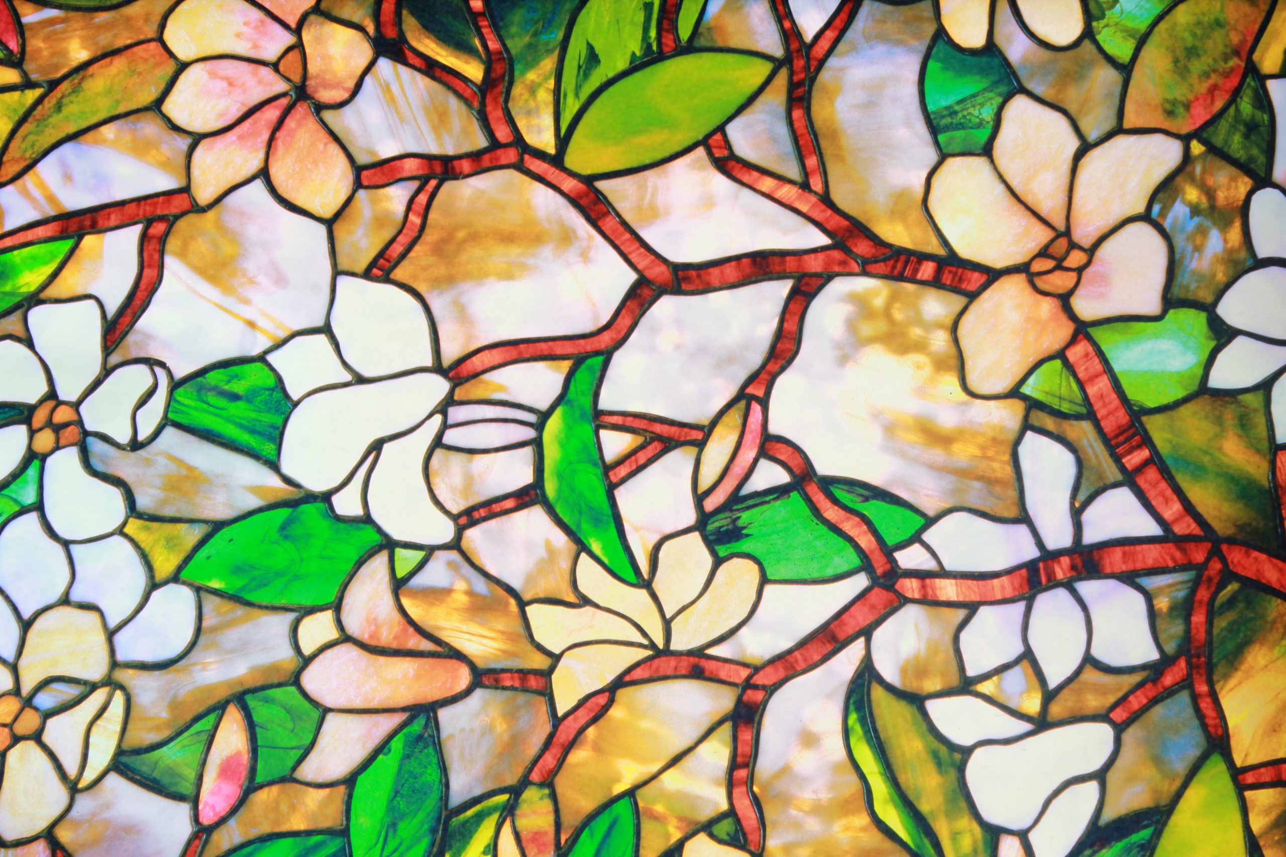 The stained glass art of tiffany