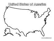 United states coloring pages