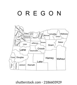 Oregon outline images stock photos d objects vectors